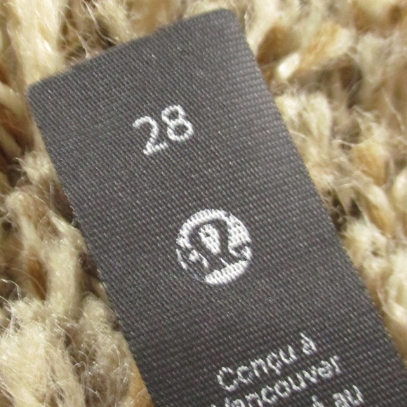 Lululemon Athletica Pants Women's 28‎ Light Brown Skinny Fit Stretch - Picture 6 of 8